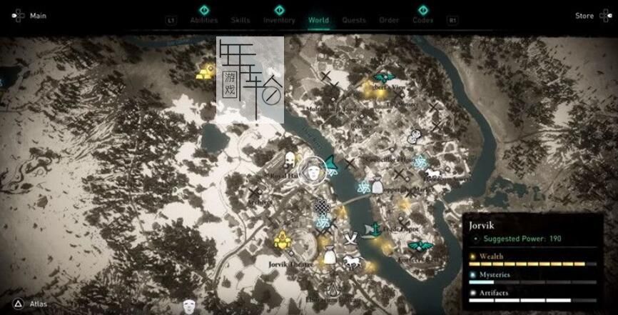 《刺客信条：英灵殿》图文全攻略 全支线任务全收集攻略